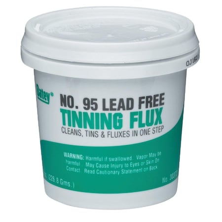 All-Source No. 95 8 Oz. Lead-Free Tinning Flux, Paste 30372